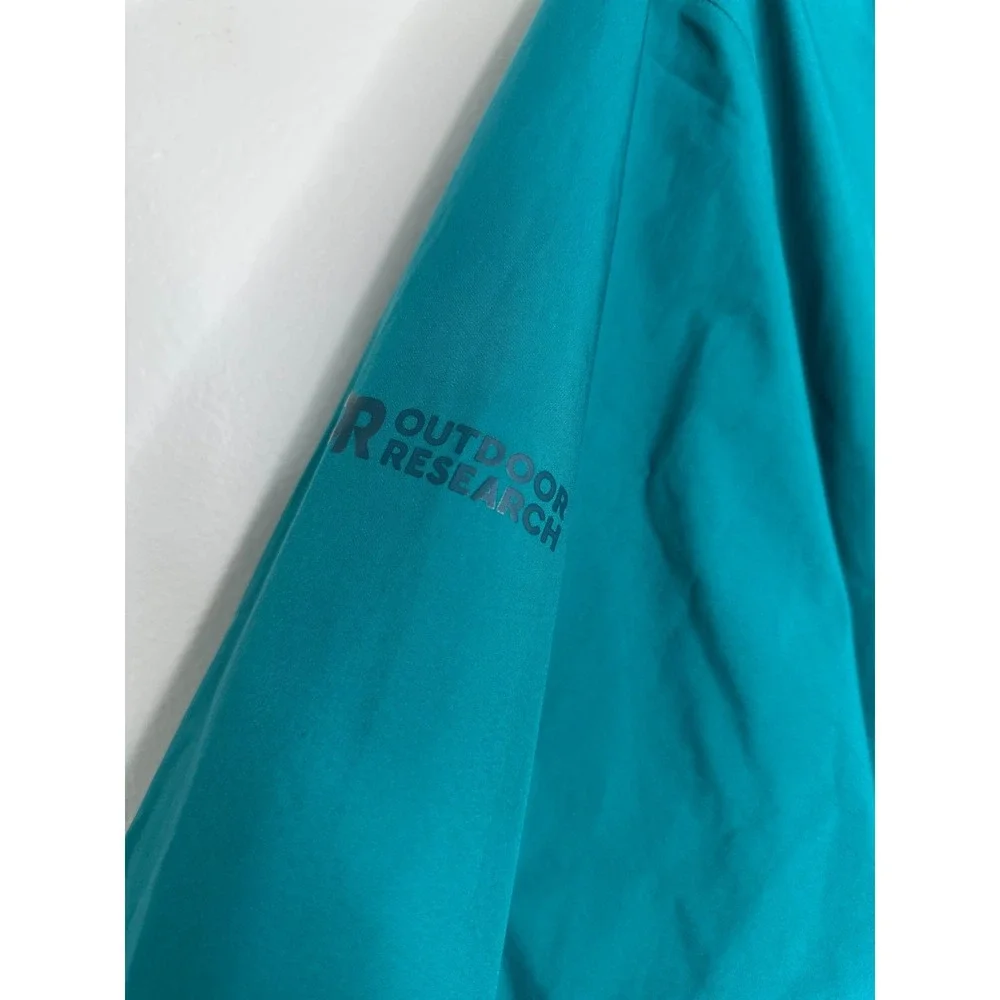 Outdoor Research Aspire II Rain Jacket Size 3X Hooded Colorblock Gore-Tex - Picture 7 of 13
